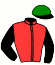 casaque portée par Journiac H. jockey du cheval de course TALK TO ME, information pmu ZETURF