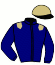 casaque portée par Demuro C. jockey du cheval de course LOMA, information pmu ZETURF