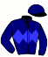 casaque portée par Grosbois C. jockey du cheval de course HARDANCE, information pmu ZETURF