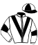 casaque portée par Salmon D. jockey du cheval de course FOLI SIFFAI, information pmu ZETURF