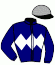 casaque portée par De Chitray A. jockey du cheval de course SHOOTING STAR LUZ, information pmu ZETURF