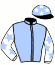 casaque portée par Mendizabal I. jockey du cheval de course CHERRY ANN, information pmu ZETURF