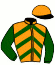 casaque portée par Guyon M. jockey du cheval de course LUCI DEL FARO, information pmu ZETURF