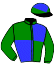 casaque portée par Piccone T. jockey du cheval de course SOR LUN, information pmu ZETURF