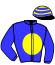 casaque portée par Blainville T. jockey du cheval de course JOAILLERIE, information pmu ZETURF