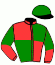 casaque portée par Desoutter Mlle N. jockey du cheval de course PRAGELOR, information pmu ZETURF