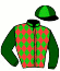 casaque portée par Lefebvre Mr C. jockey du cheval de course RAFFLES CLASSIC, information pmu ZETURF