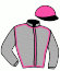casaque portée par Madamet A. jockey du cheval de course OKAPINA'S LIGHT, information pmu ZETURF
