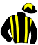 casaque portée par Corallo E. jockey du cheval de course TIMES WARRIOR, information pmu ZETURF casaque portée par Corallo E. jockey du cheval de course TIMES WARRIOR, information pmu ZETURF