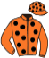 casaque portée par Bachelot T. jockey du cheval de course VIVRE LIBRE, information pmu ZETURF casaque portée par Bachelot T. jockey du cheval de course VIVRE LIBRE, information pmu ZETURF