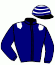 casaque portée par Velon Mlle M. jockey du cheval de course TIBERIANA, information pmu ZETURF casaque portée par Velon Mlle M. jockey du cheval de course TIBERIANA, information pmu ZETURF