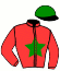 casaque portée par Claudic B. jockey du cheval de course TRAMONTANE, information pmu ZETURF casaque portée par Claudic B. jockey du cheval de course TRAMONTANE, information pmu ZETURF