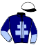 casaque portée par Levesque Mlle C. jockey du cheval de course ICONE, information pmu ZETURF