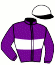 casaque portée par Poutrel J. jockey du cheval de course HERDUNO, information pmu ZETURF