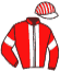 casaque portée par Lefebvre Mr C. jockey du cheval de course DEMOISELLE KAP, information pmu ZETURF casaque portée par Lefebvre Mr C. jockey du cheval de course DEMOISELLE KAP, information pmu ZETURF