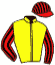casaque portée par Sias Gio. jockey du cheval de course PIOLI IS ON FIRE, information pmu ZETURF casaque portée par Sias Gio. jockey du cheval de course PIOLI IS ON FIRE, information pmu ZETURF