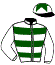 casaque portée par Crastus A. jockey du cheval de course EEPHA, information pmu ZETURF casaque portée par Crastus A. jockey du cheval de course EEPHA, information pmu ZETURF