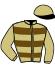 casaque portée par Andrieux T. jockey du cheval de course MELODY ROYALE, information pmu ZETURF