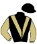 casaque portée par Brechet Léo P. jockey du cheval de course TRIM, information pmu ZETURF