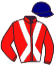 casaque portée par Zuliani A. jockey du cheval de course LIVERPOOL PARK, information pmu ZETURF casaque portée par Zuliani A. jockey du cheval de course LIVERPOOL PARK, information pmu ZETURF