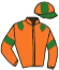 casaque portée par Bonnefoy A. jockey du cheval de course POLO BABY, information pmu ZETURF casaque portée par Bonnefoy A. jockey du cheval de course POLO BABY, information pmu ZETURF