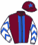 casaque portée par Demuro C. jockey du cheval de course MAGIC PERSEVERANCE, information pmu ZETURF casaque portée par Demuro C. jockey du cheval de course MAGIC PERSEVERANCE, information pmu ZETURF