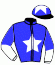 casaque portée par Boutin Hug. jockey du cheval de course DONE DEAL, information pmu ZETURF casaque portée par Boutin Hug. jockey du cheval de course DONE DEAL, information pmu ZETURF