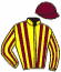 casaque portée par Cheyer Mme Per. jockey du cheval de course MAKENO, information pmu ZETURF