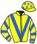 casaque portée par Pacaut Mme Cor. jockey du cheval de course L'AIR DU TEMPS, information pmu ZETURF