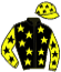 casaque portée par Barzalona M. jockey du cheval de course MISS ROAZHON, information pmu ZETURF