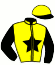 casaque portée par Favriaux Mal. jockey du cheval de course KALEOCREEK, information pmu ZETURF