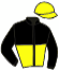 casaque portée par Subias A. jockey du cheval de course IMPERA, information pmu ZETURF