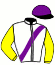 casaque portée par Boudot P. C. jockey du cheval de course WESTERN SOLDIER (DE), information pmu ZETURF