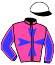 casaque portée par Bachelot T. jockey du cheval de course SLEDGE HAMMER (FR), information pmu ZETURF