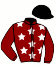 casaque portée par Benoist G. jockey du cheval de course LA CHEFFE (IE), information pmu ZETURF