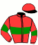 casaque portée par Verhestraeten E. jockey du cheval de course BEAUPREAU (GB), information pmu ZETURF
