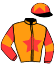 casaque portée par Lefebvre Mr C. jockey du cheval de course GRANDMASKED (FR), information pmu ZETURF
