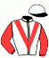 casaque portée par Pouchin A. jockey du cheval de course POCOMO BEACH (DE), information pmu ZETURF