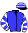 casaque portée par Mosse G. jockey du cheval de course BAGEL (FR), information pmu ZETURF
