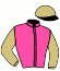 casaque portée par Berge C. jockey du cheval de course RHODAFROST (FR), information pmu ZETURF