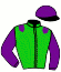 casaque portée par Sanchez Gar. jockey du cheval de course KATHALINA, information pmu ZETURF