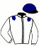 casaque portée par Bachelot T. jockey du cheval de course BIG TAMAYA (IE), information pmu ZETURF