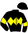 casaque portée par Bachelot T. jockey du cheval de course SUDDEN DEATH (FR), information pmu ZETURF