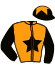 casaque portée par Mendizabal I. jockey du cheval de course ON THE EDGE (FR), information pmu ZETURF
