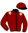 casaque portée par Crublet E. jockey du cheval de course KOOL AND THE GANG (IE), information pmu ZETURF
