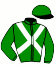 casaque portée par Bonsergent M. jockey du cheval de course GILOU CAT (FR), information pmu ZETURF