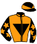 casaque portée par Reveley J. jockey du cheval de course HOPE KLASS, information pmu ZETURF