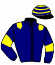 casaque portée par Charron J. jockey du cheval de course HUNION DELABLAIRIE, information pmu ZETURF