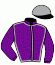 casaque portée par Piccone T. jockey du cheval de course ROSANNE DU GOUET, information pmu ZETURF