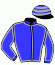 casaque portée par Re G. jockey du cheval de course CAULFIELD, information pmu ZETURF
